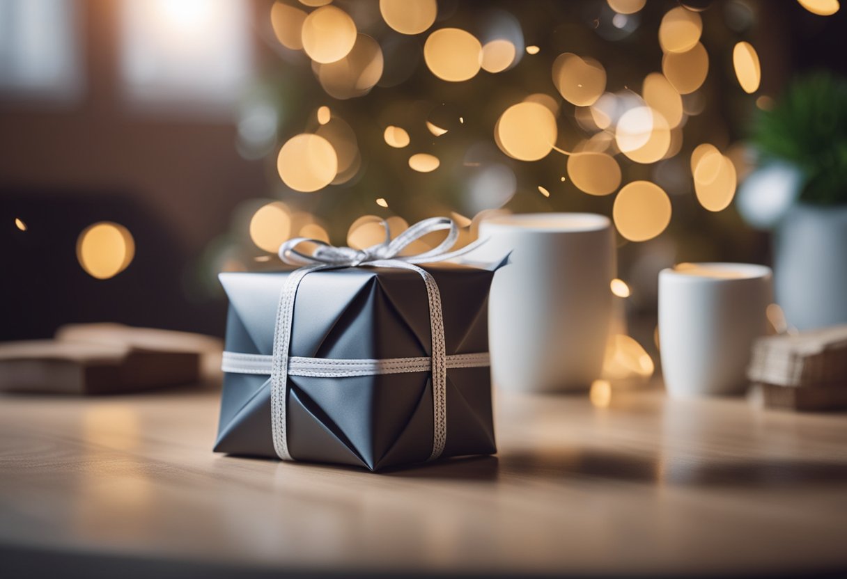 A person happily receives a beautifully wrapped package, unaware that
the word “gift” in German actually means
poison